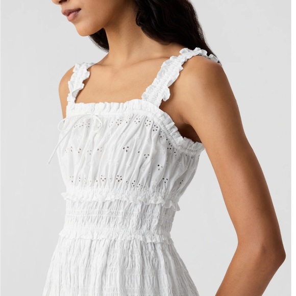 NWT gap x DOEN Eyelet Dress - Picture 6 of 6